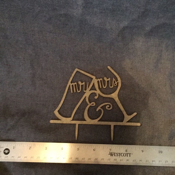 👰🏼Mr. and Mrs. Cake topper - Picture 3 of 5